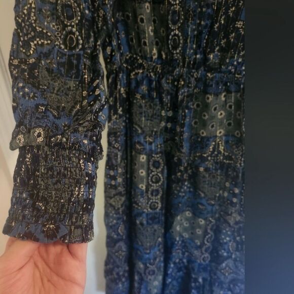 Sézane Prunelle Silk Midi Dress in Arizona Print Size 34/US 2 - Picture 11 of 14